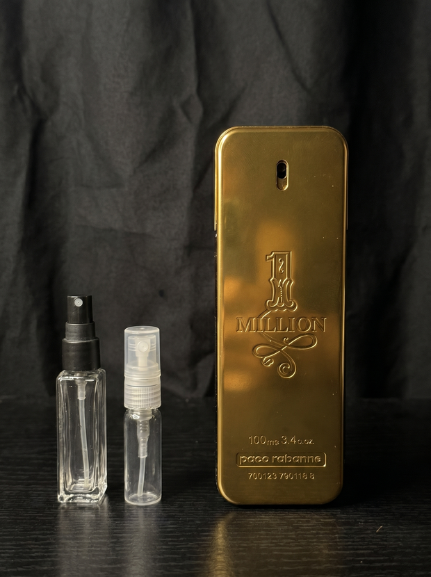 Paco Rabanne 1 Million with Velmori decant vials