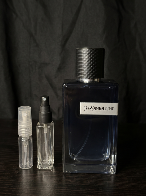 YSL Y EDP with Velmori decant vials